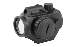 NcSTAR VISM Micro Green Dot reflex sight with integrated red laser, black