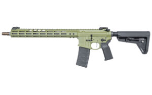 Noveske Gen4 5.56 NATO 16-inch green rifle with Magpul MOE SL stock