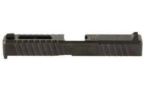 Noveske DM optics-ready slide for Glock 17 G3, black DLC finish, includes sights