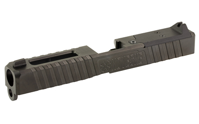 Noveske DM optics-ready slide for Glock 17 G3, black DLC finish, includes sights
