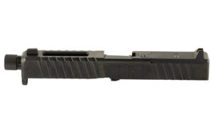 Noveske Optics-Ready DM slide for Glock 17/19 in DLC black, threaded, with included sights and Noveske barrel