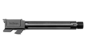 Noveske 9mm threaded barrel for Glock 17, black finish, DM Slide