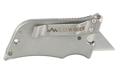 Outdoor Edge SlideWinder compact folding knife with pocket clip, screwdriver and bottle opener
