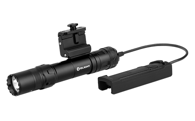 Olight Odin GL tactical light black with integrated green laser and universal rail mount