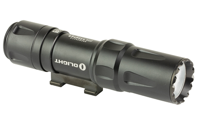 Olight ODIN Mini rechargeable weapon light, black anodized, mounted on rail