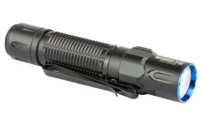 Olight Warrior 3S 2300-lumen black tactical flashlight, rechargeable