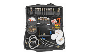 Otis Elite universal firearm cleaning kit in nylon carry case