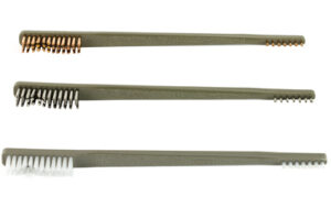 Otis All-Purpose Receiver Brushes 9-pack, 10 inch double-ended, nylon bronze stainless