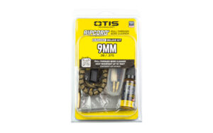 Otis Ripcord Deluxe cleaning kit for .38 Special, .357 Magnum and 9mm with brush, mop and CLP