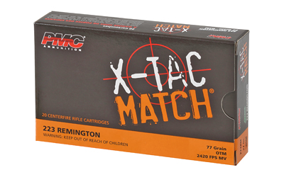 みっち PMC X-TAC Match .223 Rem 77gr — 20 Rounds - Alexander's