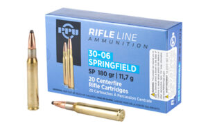 PPU .30-06 Springfield 180gr Soft Point 20rd box