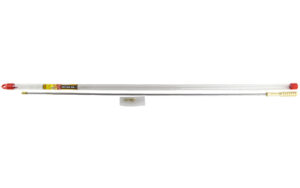 Pro-Shot 36 inch micro-polished stainless cleaning rod for 10 to .410 gauge shotguns with brass patch holder