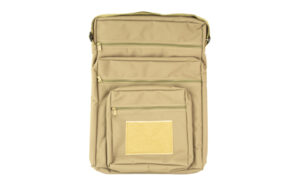 PRO-SHOT Range Target Case in Coyote with 3 zipper pockets and Velcro front