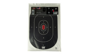 Pro-Shot Splatter Shot silhouette tag paper targets, 8 per pack, zipper-top bag