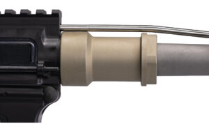 Q LLC Honey Badger Barrel Nut aluminum clear anodized gray replacement part