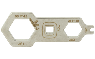 Q LLC Honey Badger Multi-Tool stainless steel with wrenches