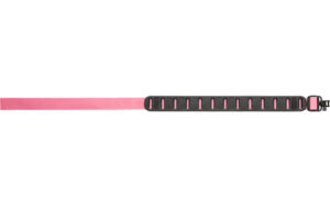 Quake Claw Slimline Sling pink and black with HUSH STALKER II QD swivels