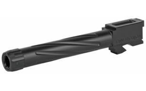 Rival Arms black match-grade threaded 9mm conversion barrel for Glock 22