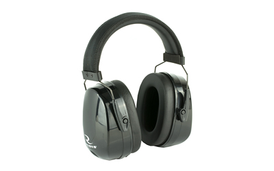 Radians Maximus passive earmuffs with foam earplugs, over-the-head padded headband