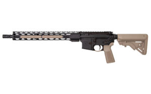 Radical Firearms FR16 SOCOM 5.56 NATO 16-inch AR rifle FDE/Black with 15-inch RPR M-LOK rail