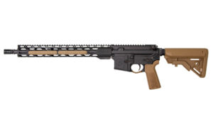 Radical Firearms FR16 16-inch 5.56 NATO rifle Black/Coyote side view