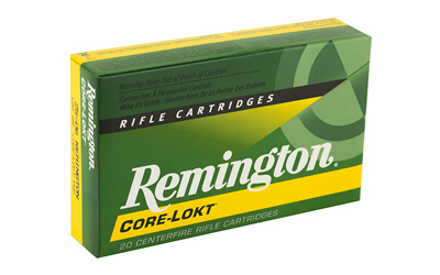 Remington Core-Lokt .25-06 Rem 120 gr PSP ammunition 20-round box