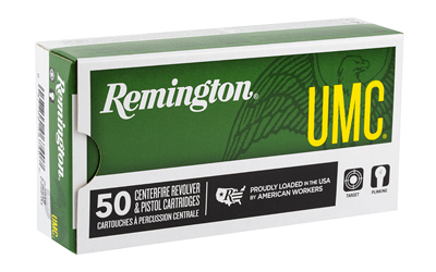 Remington UMC 9mm Luger 124gr FMJ 50rd box