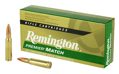 Remington Premier Match 6.8mm Rem SPC 115 gr Sierra MatchKing BTHP box of 20