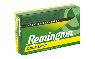Remington Core-Lokt .30-06 Springfield 180 gr Pointed Soft Point 20-round box