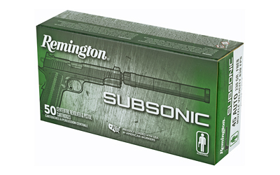 Remington Subsonic .45 ACP 230 gr FNEB 50 rd box