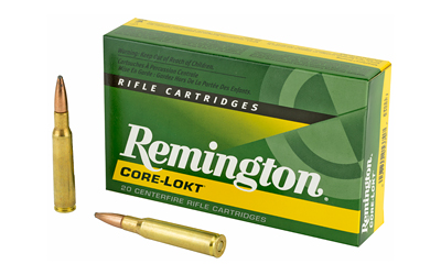 Remington Core-Lokt 7mm Mauser 140 gr PSP 20rd box ammunition