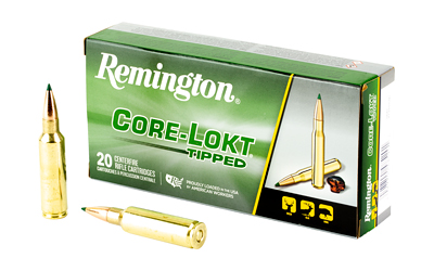 Remington Core-Lokt Tipped .300 WSM 150 gr ammunition box, 20 rounds