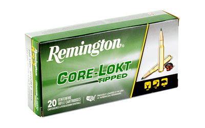 Remington Core-Lokt Tipped .300 WSM 150 gr ammunition box, 20 rounds