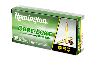 Remington Core-Lokt Tipped .300 WSM 150 gr ammunition box, 20 rounds