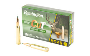 Remington Premier Cut .270 Winchester 130 gr ammunition box, 20 rounds