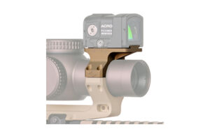 REPTILIA ROF-90 34mm red dot mount in Flat Dark Earth for Aimpoint ACRO and Steiner MPS