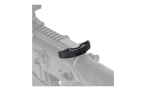 Reptilia Puller ambidextrous charging handle in black, billet 7075-T6 aluminum with hard anodize finish