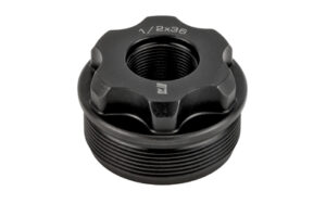 Rugged Suppressors Fixed Mount OF002 1/2x36 thread mount in black