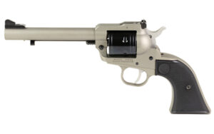 Ruger Super Wrangler revolver silver Cerakote 5.5 inch barrel dual cylinders checkered synthetic grips