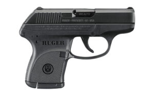 Ruger LCP .380 ACP with blued slide and black polymer frame, 2.75-inch barrel