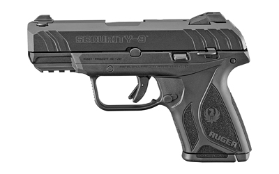 Ruger Security-9 Compact 9mm 3.42in black pistol with two 10-round magazines