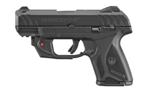 Ruger Security-9 Compact 9mm with Viridian red laser, black finish, 3.42 inch barrel