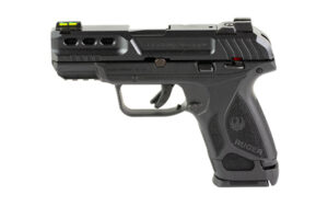 Ruger Security-380 3.42-inch .380 ACP pistol, black polymer frame, adjustable fiber optic sights
