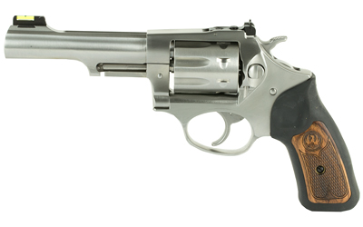 Ruger SP101 .22 LR revolver 4.2-inch stainless, 8-round, fiber-optic front sight