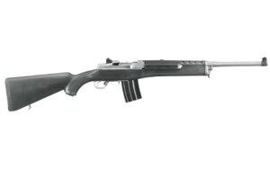 Ruger Mini-14 Ranch rifle stainless 18.5 inch barrel black synthetic stock 20-round