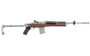Ruger Mini-14 Tactical 5.56 NATO 18.5 inch stainless barrel with walnut side-folding stock