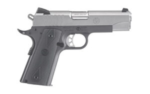 Ruger SR1911 Lightweight Commander 9mm two-tone pistol with 4.25 in barrel
