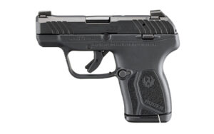 Ruger LCP MAX .380 ACP pistol in black with tritium front sight