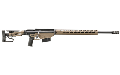 Ruger Precision Rifle .338 Lapua 26in Smoked Bronze Cerakote side view