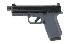 Ruger RXM 9mm pistol Stealth Gray Magpul EHG threaded barrel with two 15rd PMAGs